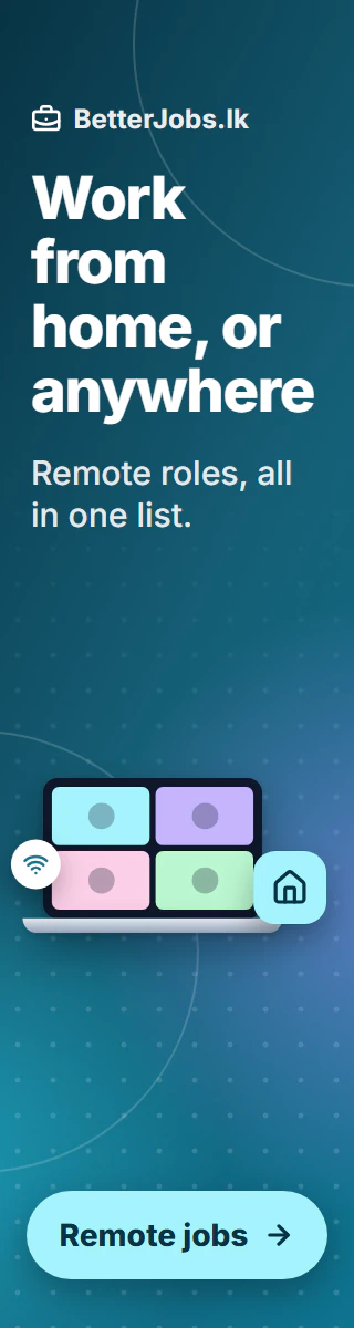 Work from home, or anywhere Remote roles, all in one list. Remote jobs.